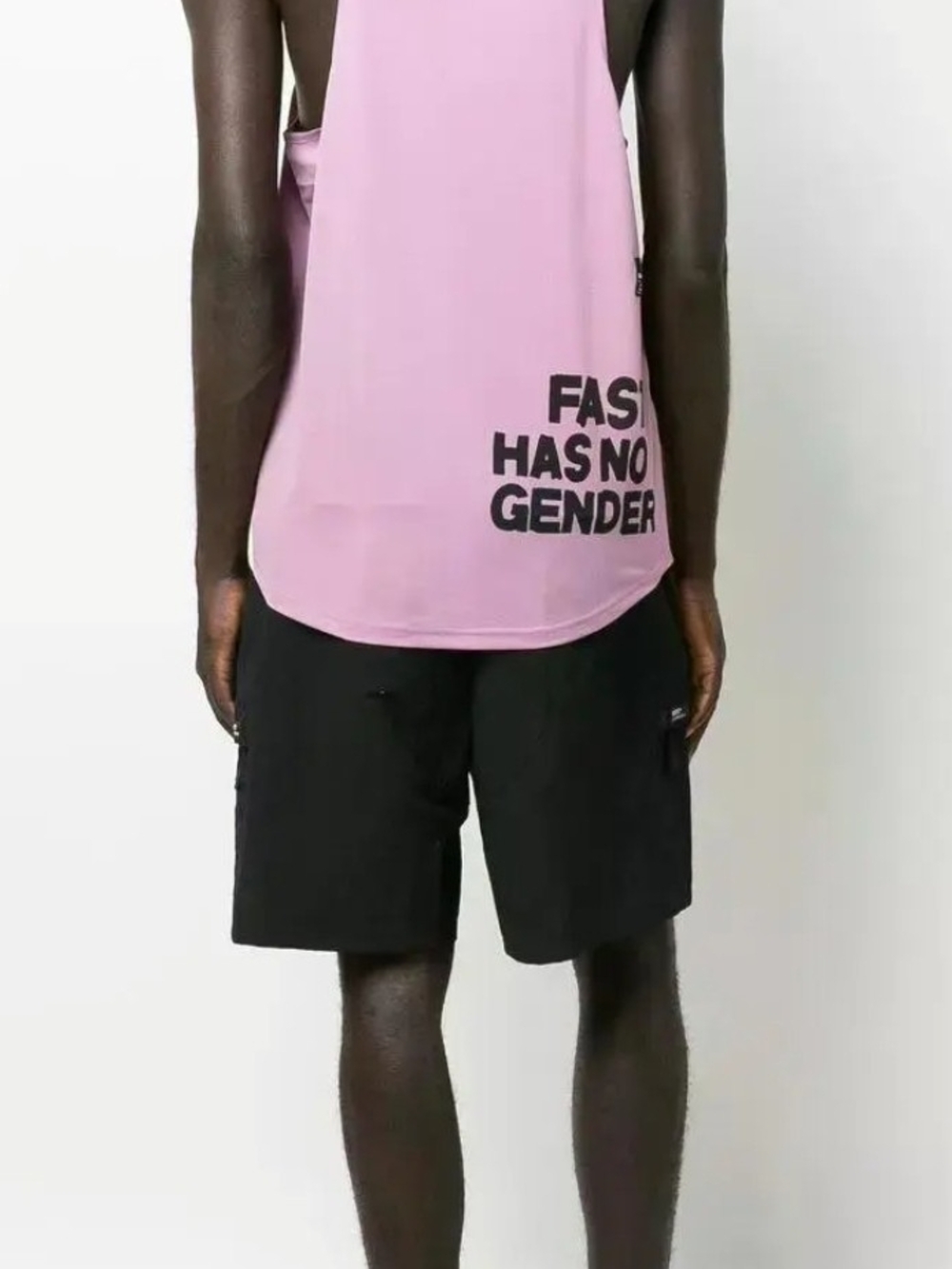Pink Men’s Racerback Tank Top - Fashion Has No Gender